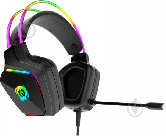 Навушники Canyon Darkless GH-9A Gaming RGB (CND-SGHS9A) black (CND-SGHS9A) - фото 2