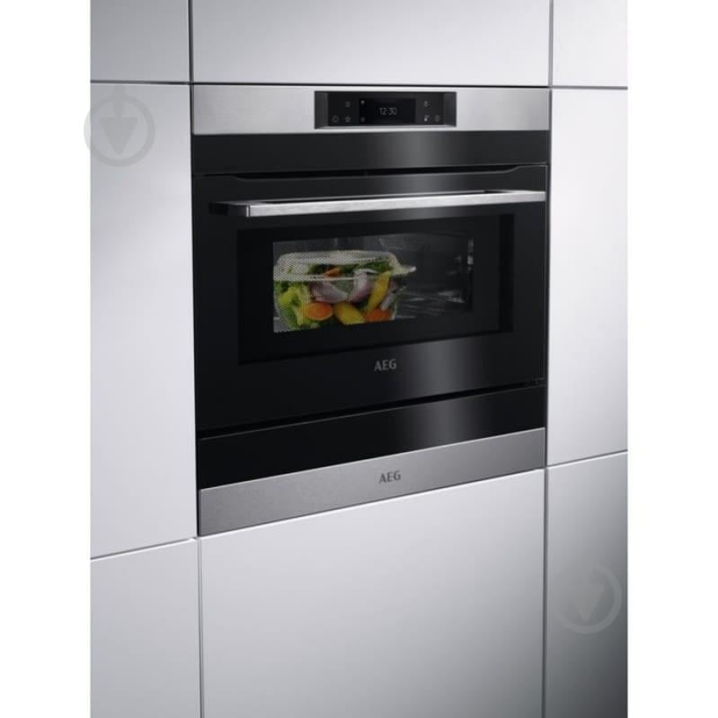 Встраиваемая микроволновая печь AEG KMK721880M - фото 2
