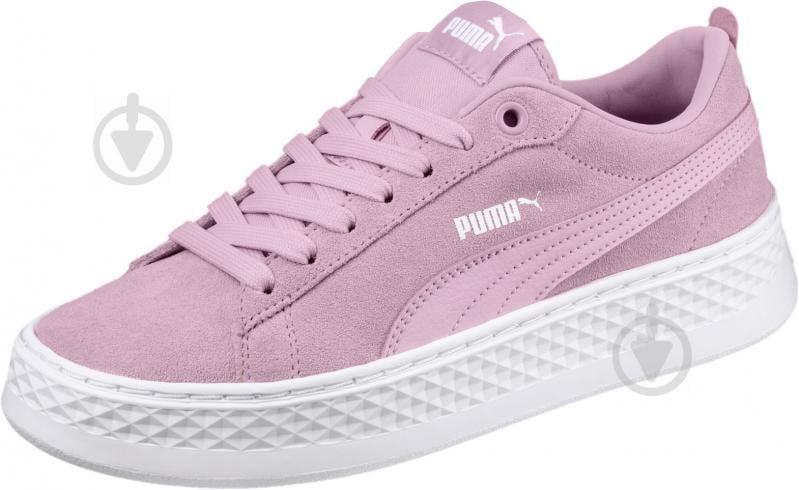 Кросівки Puma Smash Platform SD 36648806 р.37,5 рожевий - фото 1