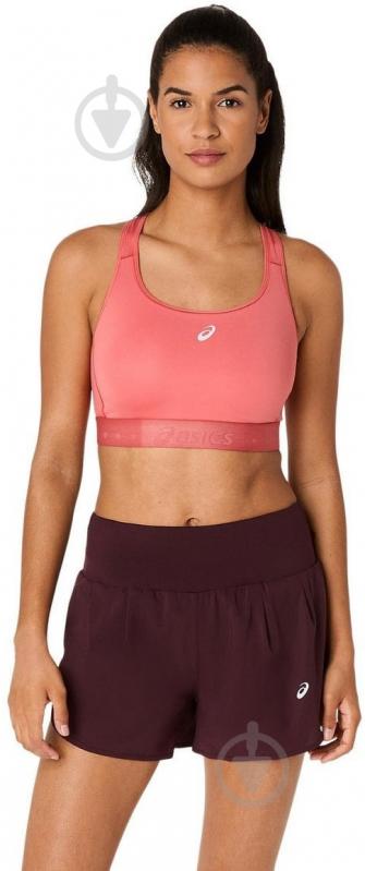 Топ Asics ROAD COMPRESSION BRA 2012C995-702 р.M розовый - фото 2