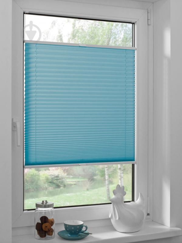 Штора-плиссе Rollotex ткань DUO ECORO 52х140 см Аквамариновый - фото 3 Штора-плиссе Rollotex ткань DUO ECORO 52х140 см Аквамариновый - фото 3
