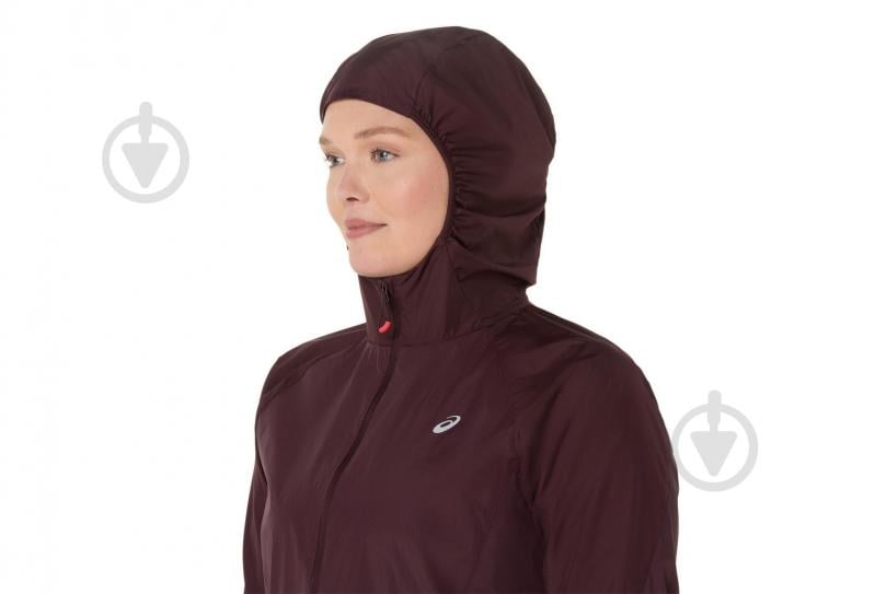 Ветровка женская Asics ROAD PACKABLE JACKET 2012D076-600 р.M бордовая - фото 7