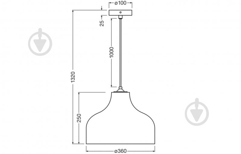 Подвес Ledvance Decor Cardboard Hat Pendant 1x/E27 коричневый - фото 6