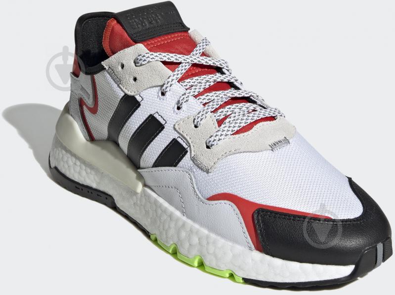 Кроссовки мужские демисезонные Adidas NITE JOGGER EH1293 р.42 белые - фото 4