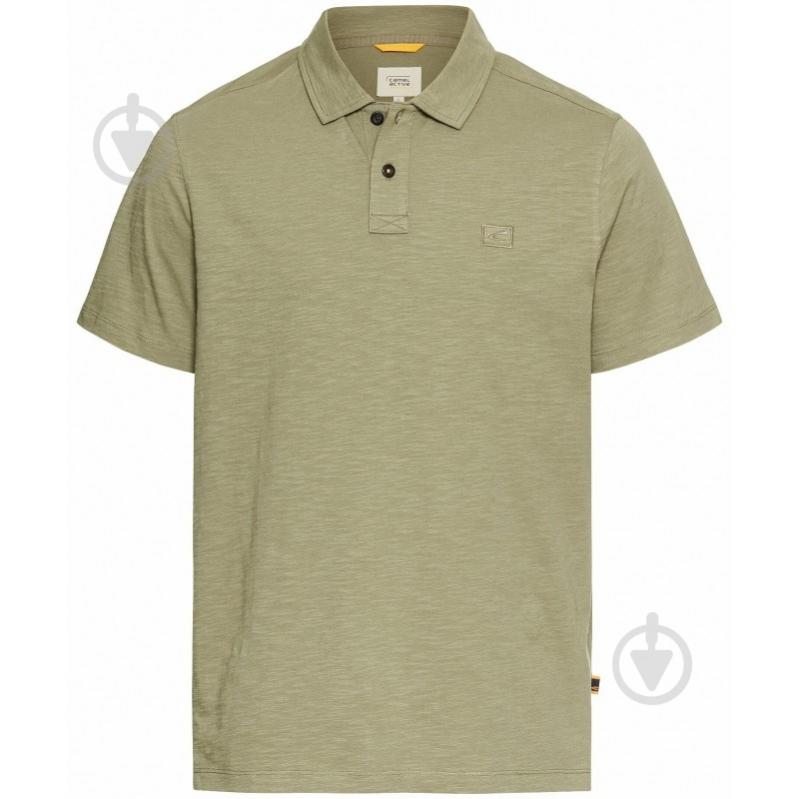 Поло Camel Active 1/2 Arm 409920-5P08-34 р.S хаки - фото 1 Поло Camel Active 1/2 Arm 409920-5P08-34 р.S хаки - фото 1