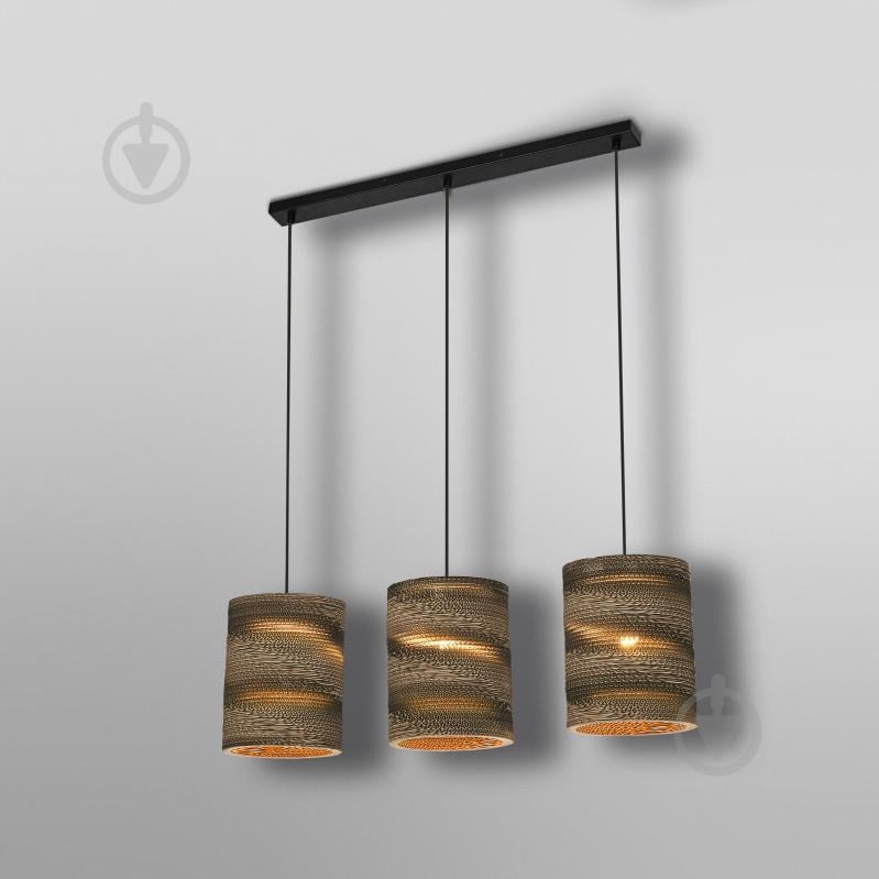 Подвес Ledvance Decor Cardboard Cylinder Pendant Brown 3x/E27 - фото 4