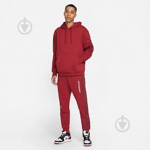 Брюки Nike 23ENG STMT FLC PANT DJ0180-690 р. XL красный - фото 6