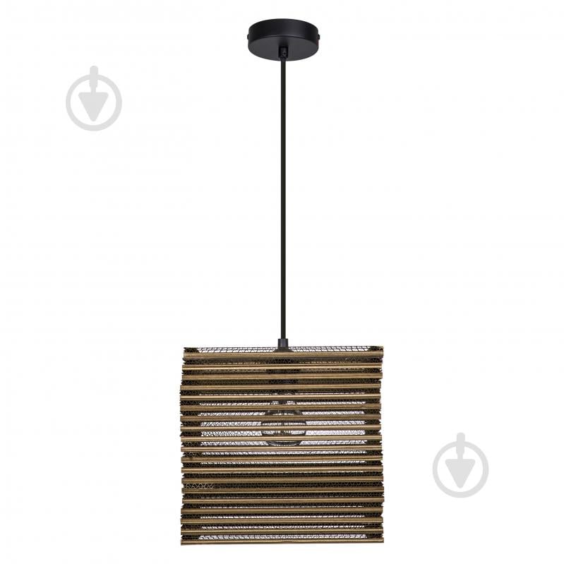 Подвес Ledvance Decor Cardboard Square Pendant Brown 1x/E27 - фото 1