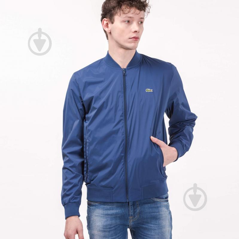 Ветровка мужская демисезонная Lacoste BH080202M р.M синяя - фото 1