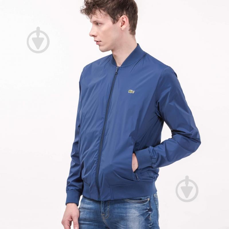 Ветровка мужская демисезонная Lacoste BH080202M р.M синяя - фото 2