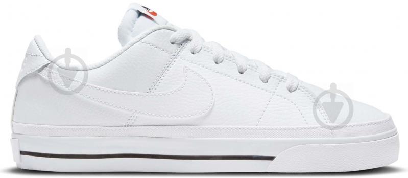 Кроссовки женские зимние Nike Court Legacy CU4149-101 р.42 белые - фото 1