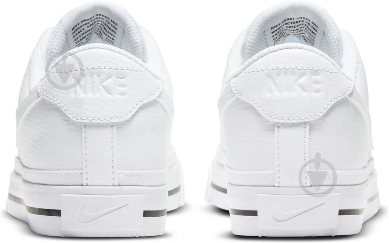 Кроссовки женские зимние Nike Court Legacy CU4149-101 р.44 белые - фото 5