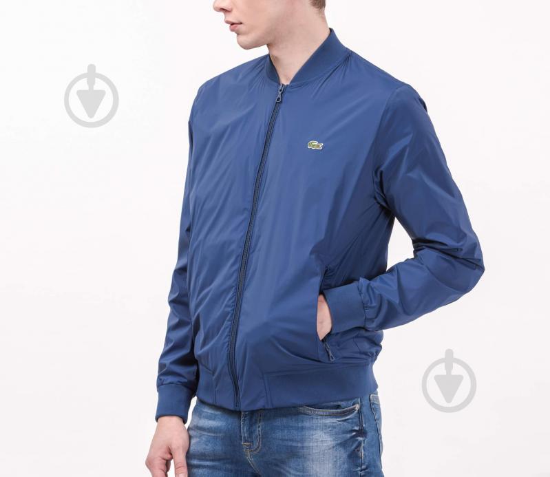 Ветровка мужская демисезонная Lacoste BH080202M р.3XL синяя - фото 2