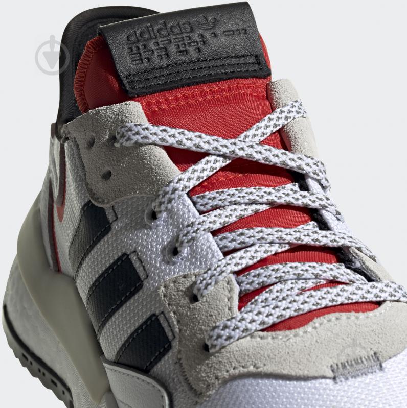 Кроссовки мужские демисезонные Adidas NITE JOGGER EH1293 р.45 1/3 белые - фото 7