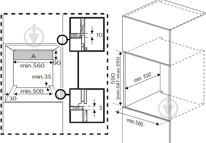 Комплект вбудовуваної техніки Beko Духова шафа BBIE123002XD + Варильна поверхня HIAW64225SB - фото 12