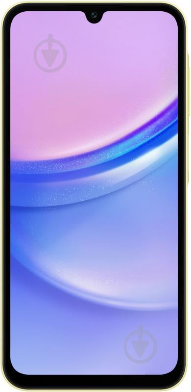 Смартфон Samsung Galaxy A15 4/128GB yellow (SM-A155FZYDEUC) - фото 3