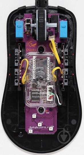 Мишка Ducky Feather Blue Edition Black (DMFE20O-OAAPA7B) - фото 4