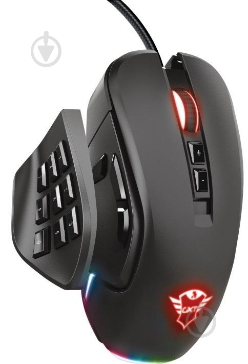 Мышь Trust GXT970 Morfix Customisable Blue (23764) black (23764) - фото 3