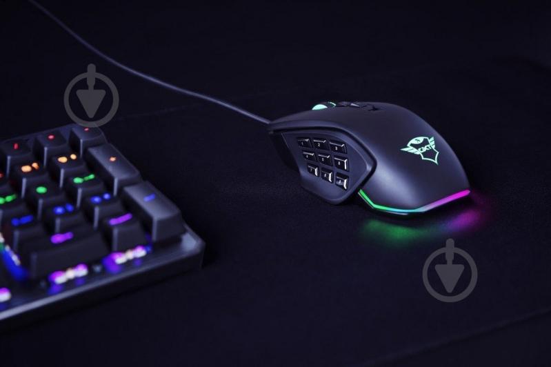 Мышь Trust GXT970 Morfix Customisable Blue (23764) black (23764) - фото 12