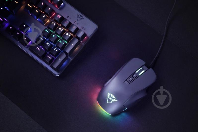 Мышь Trust GXT970 Morfix Customisable Blue (23764) black (23764) - фото 10