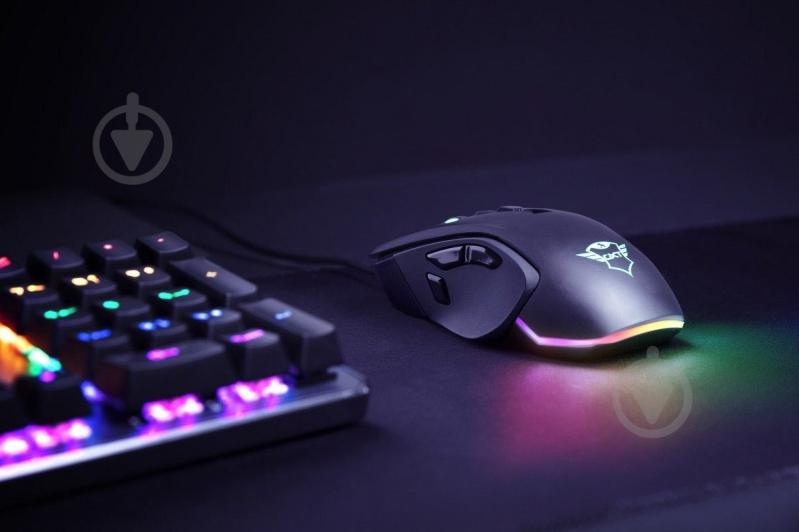 Мышь Trust GXT970 Morfix Customisable Blue (23764) black (23764) - фото 9