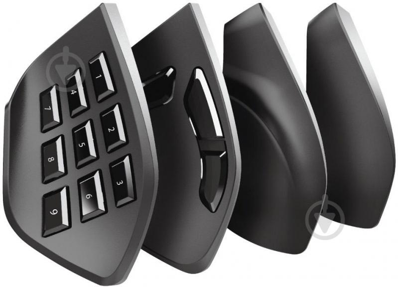 Мышь Trust GXT970 Morfix Customisable Blue (23764) black (23764) - фото 8