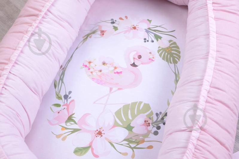 Кокон для новонароджених Baby Veres гніздечко Flamingo pink - фото 2