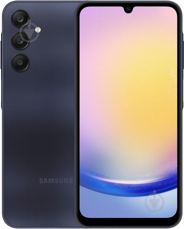 Смартфон Samsung Galaxy A25 5G 8/256GB black (SM-A256BZKHEUC) - фото 1