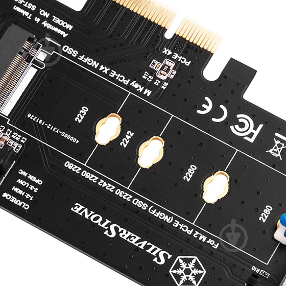 Плата расширения SilverStone ECM21-E M.2 PCI Express 4.0 x4 (SST-ECM21-E) - фото 4