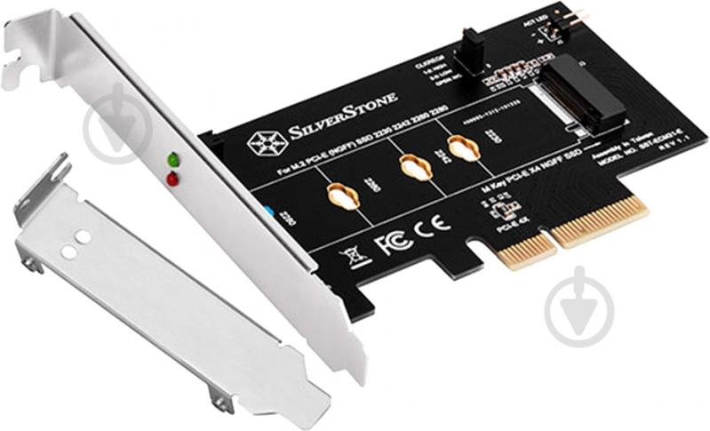 Плата расширения SilverStone ECM21-E M.2 PCI Express 4.0 x4 (SST-ECM21-E) - фото 2