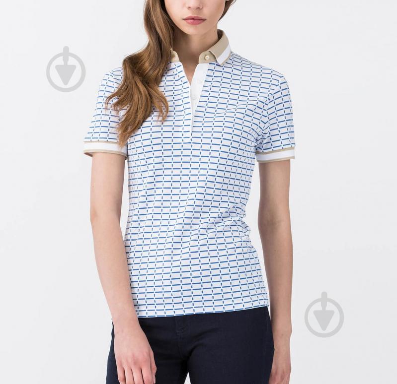 Поло Lacoste PF3533XWD р.L белый - фото 1 Поло Lacoste PF3533XWD р.L белый - фото 1