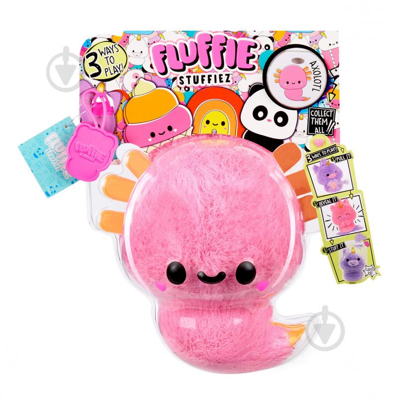 Игрушка-антистресс Fluffie Stuffiez Аксолотль 25 см мульти 593447-6 - фото 1