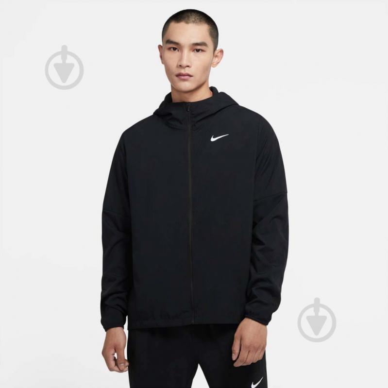 Вітрівка чоловіча весняна Nike NK DF RUN JKT CU5353-010 р.S чорна - фото 4 Вітрівка чоловіча весняна Nike NK DF RUN JKT CU5353-010 р.S чорна - фото 4