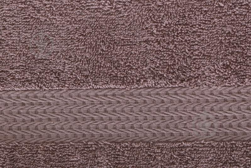 Рушник 70x140 см кавовий Underprice - фото 3