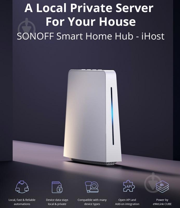 Централь интеллектуальная Sonoff IHOST-4G белый - фото 12