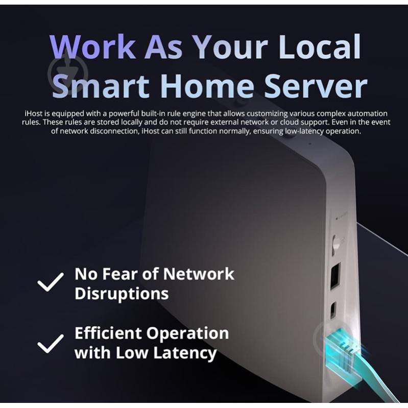 Централь интеллектуальная Sonoff IHOST-4G белый - фото 11