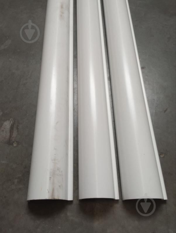 УЦЕНКА! Желоб водосточный RoofOK 120 мм 3 м белый (УЦ №2569) - фото 6