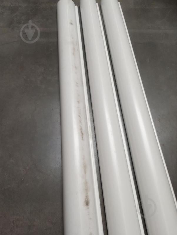 УЦЕНКА! Желоб водосточный RoofOK 120 мм 3 м белый (УЦ №2569) - фото 5