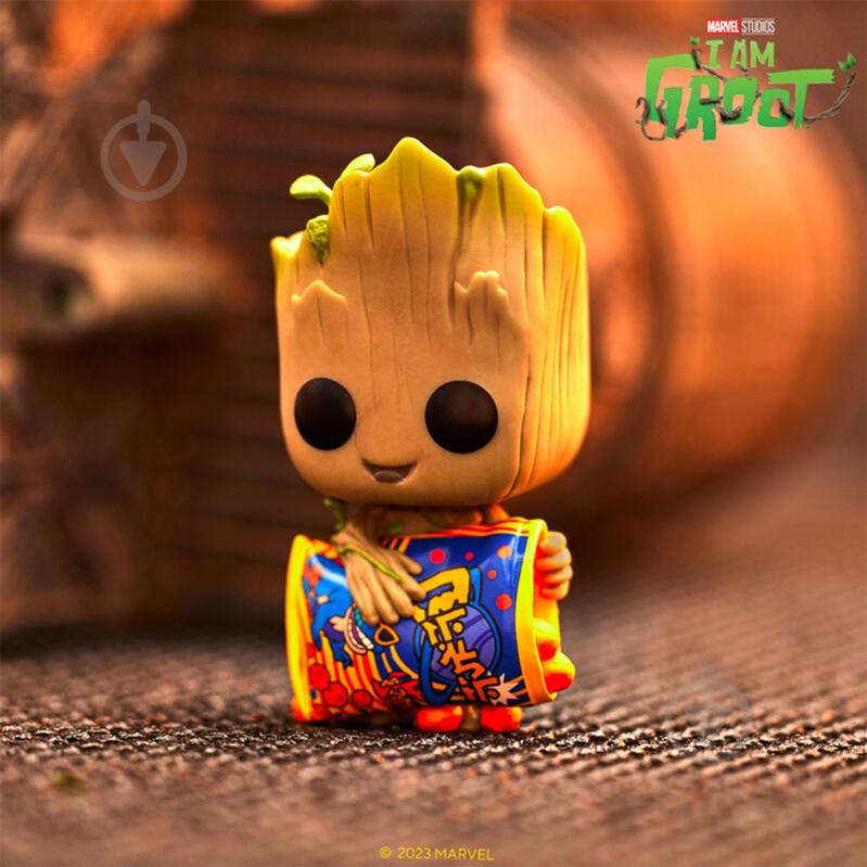 Игровая фигурка Funko POP! серии Я есть ГРУТ — ГРУТ И СЫРНЫЕ ШАРИКИ 70654 - фото 4