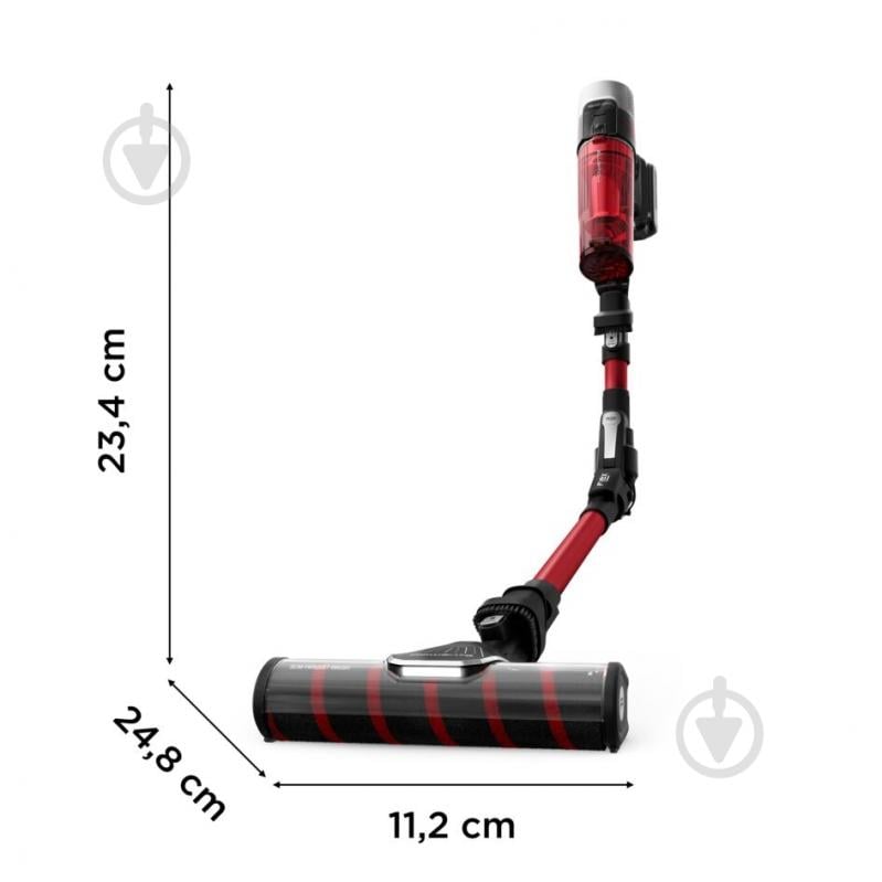Пылесос аккумуляторный Rowenta X-Force 9.60 Complete RH2099WO black/red - фото 2
