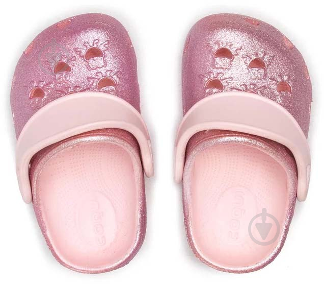 Сабо Coqui COQUI 8701 Candy pink glitter 8701 Candy Pink Glitter р.23/24 розовый с перламутром - фото 4