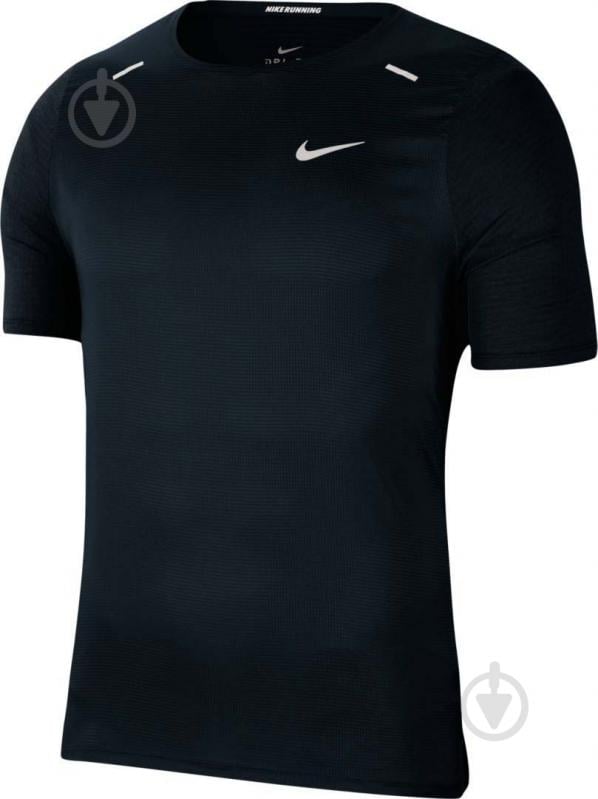 Футболка Nike M NK BRTHE RSE 365 TOP SS HYBR CU5977-010 р.L черный - фото 1