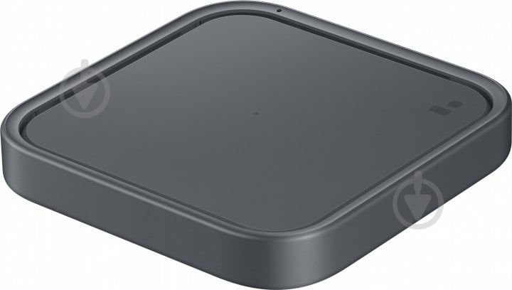 Бездротовий зарядний пристрій Samsung 15W Wireless Charger Pad with TA Black (EP-P2400TBRGRU) - фото 1