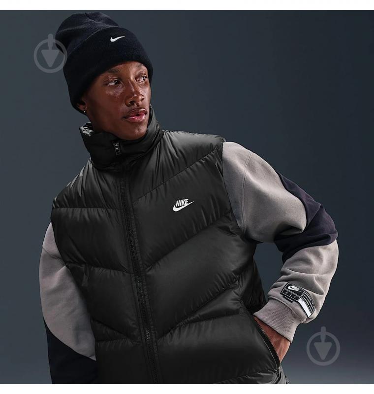 Жилет Nike HV1480-010 р.M черный - фото 3