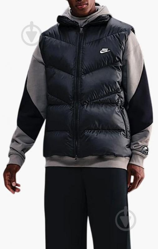 Жилет Nike HV1480-010 р.M черный - фото 1