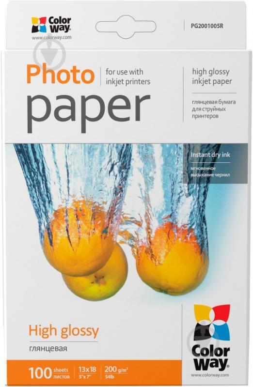 Фотопапір ColorWay 13x18 (PG2001005R) - фото 2