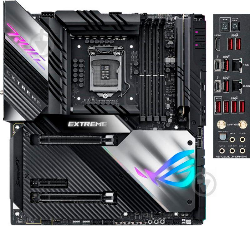 Материнская плата Asus MAXIMUS XIII EXTREME (Socket 1200, Intel Z590, ATX) - фото 1