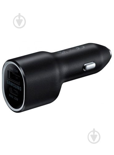 Адаптер автомобільний Samsung 40W Car Charger (w/o Cable) Black (EP-L4020NBEGRU) - фото 4