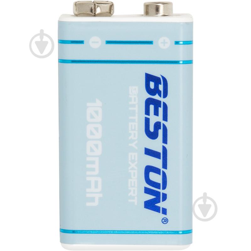 Акумулятор Beston 9V USB Type-C 1000mah (3700mWh) Li-ion (9VC-10VC) мініатюрна 1 шт. (AA620289) - фото 3