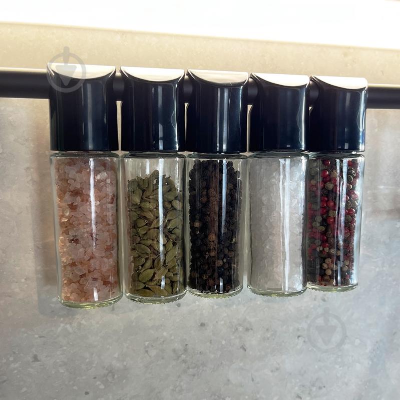 Банка для специй Homax YJ-G901 BL черный - фото 4